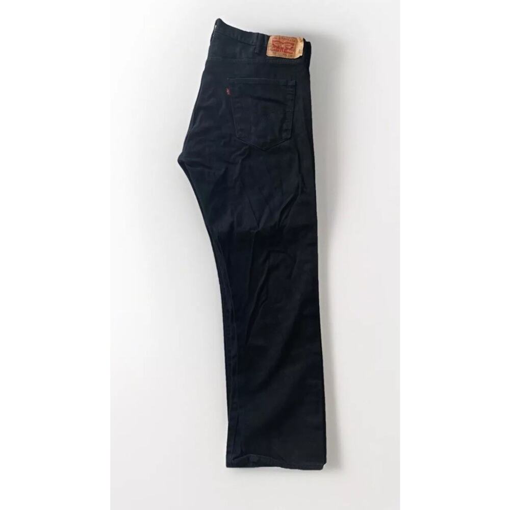 2012 New Men's 44x32 Levi's 501 Button Fly Original Black Jeans #005010660 Read